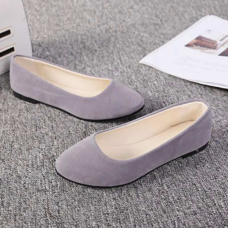 Plus Size 35-43 Women Shoes Candy Color Spring Shoes Woman Slip On Casual Flats Ladies Shoes Autumn Loafer zapatos mujer WSH2214
