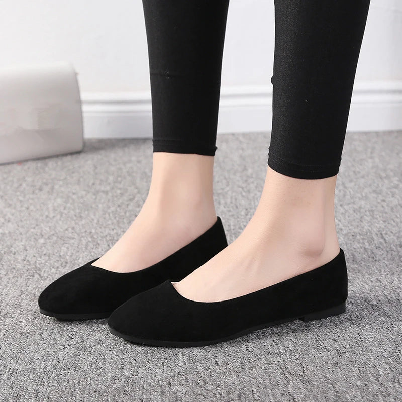 Plus Size 35-43 Women Shoes Candy Color Spring Shoes Woman Slip On Casual Flats Ladies Shoes Autumn Loafer zapatos mujer WSH2214