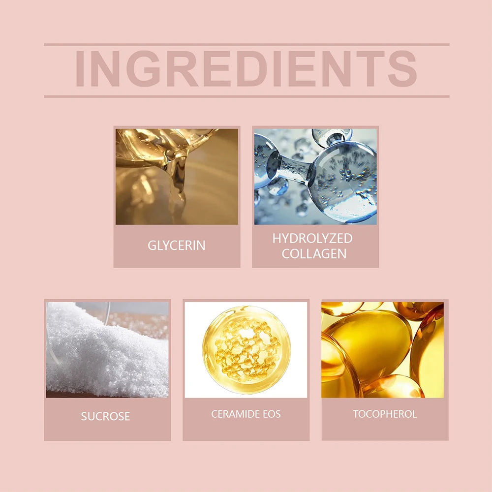 Collagen Overnight Wrapping Mask Peel Off Facial Mask Deep Hydration Korean Skincare Anti Aging Sleeping Face Mask 75g