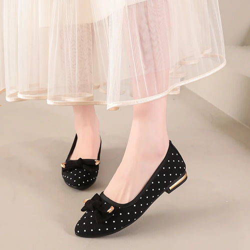 Elegant Butterfly Mesh Flats – Lightweight Low Heel Women’s Casual Ballet Shoes for Spring Fashion 2026